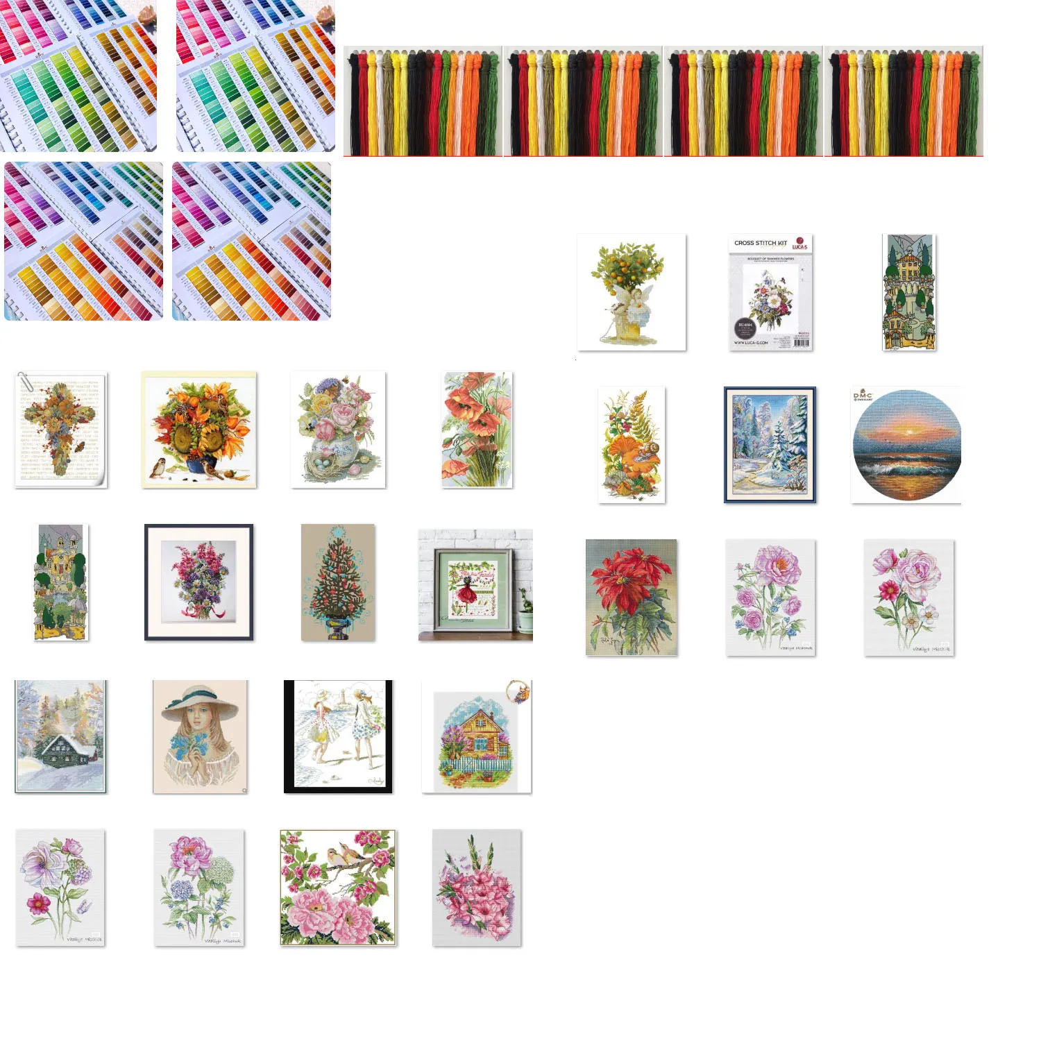 Cross Stitch Kit DIY Set   Vase with Bird's Nest 34-41 Decoration Cross Stitch Set New Crafts Handmade Embroidery