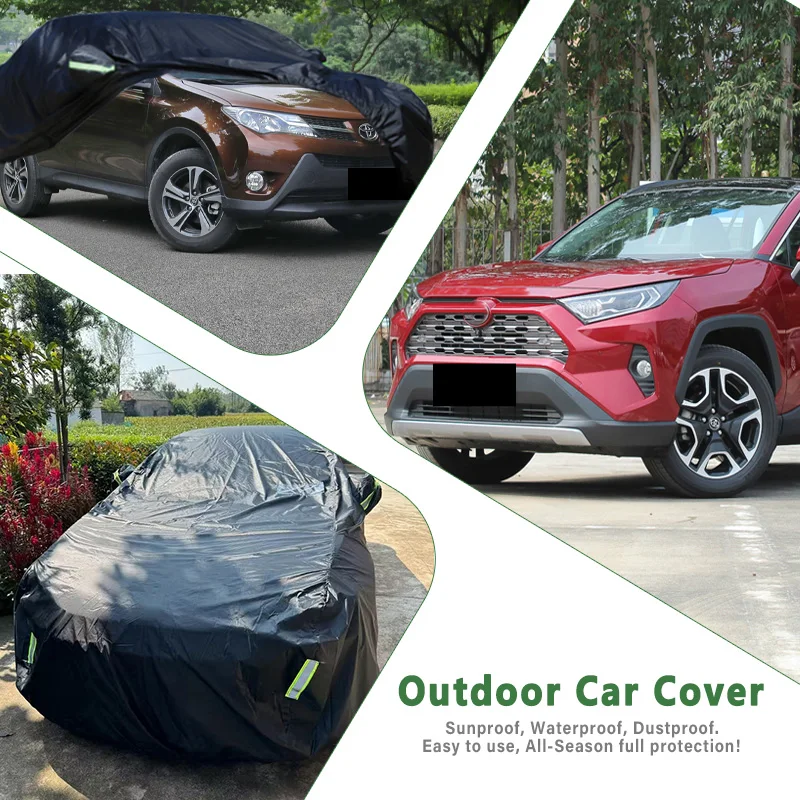 

Car Cover for Toyota RAV4 - Outdoor Full Protection, Waterproof Dustproof Heat-Resistant, All-Season Use Exterior Accessories