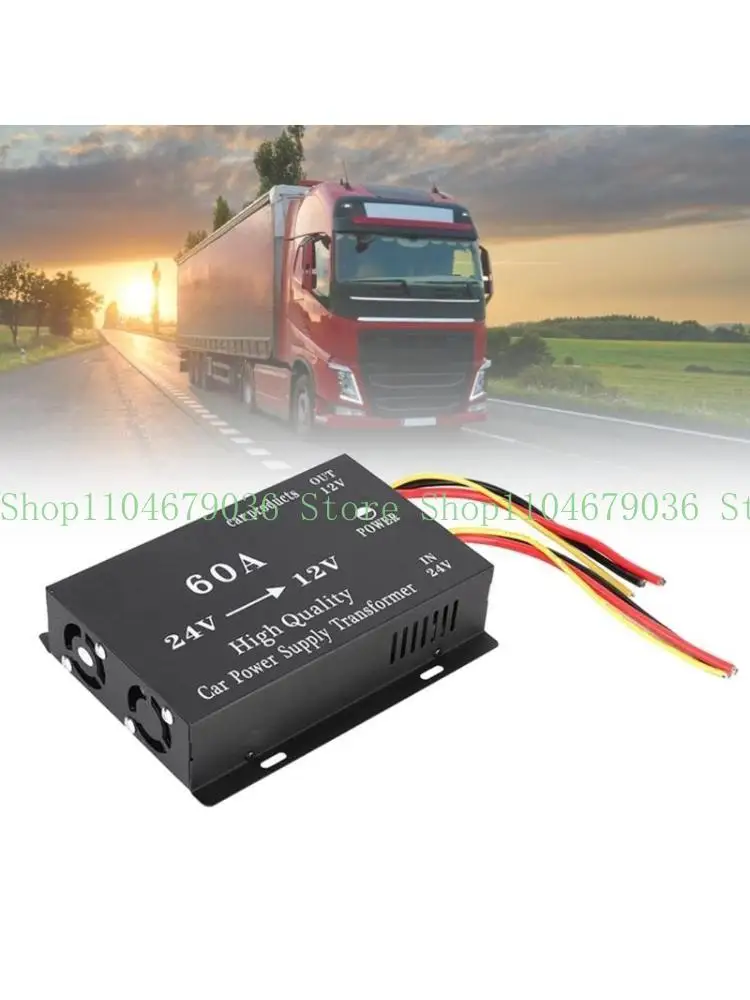 652F 24V to 12V Converter Regulator Step Down Module Power Adapter Reducer for Truck