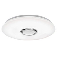 RGB LED Ceiling Light Dimmable Bluetooth-compatible Modern Ceiling Lamp with Speaker Smart Ceiling Light for Bedroom Living Room
