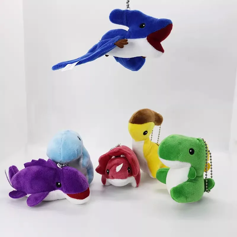 Original Qualia Gashapon Dinosaur Doll T-rex Pterosaur Qversion Anime Action Figure Model Toys Gift Cartoon Character Collection