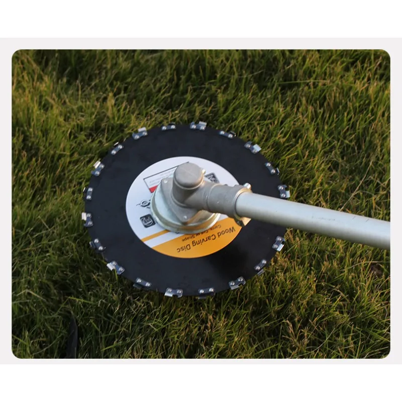 

Heavy-Duty Brush Cutter Upgrade – Circular Saw Blade for Trees, Bamboo & Overgrown Weeds (Universal)