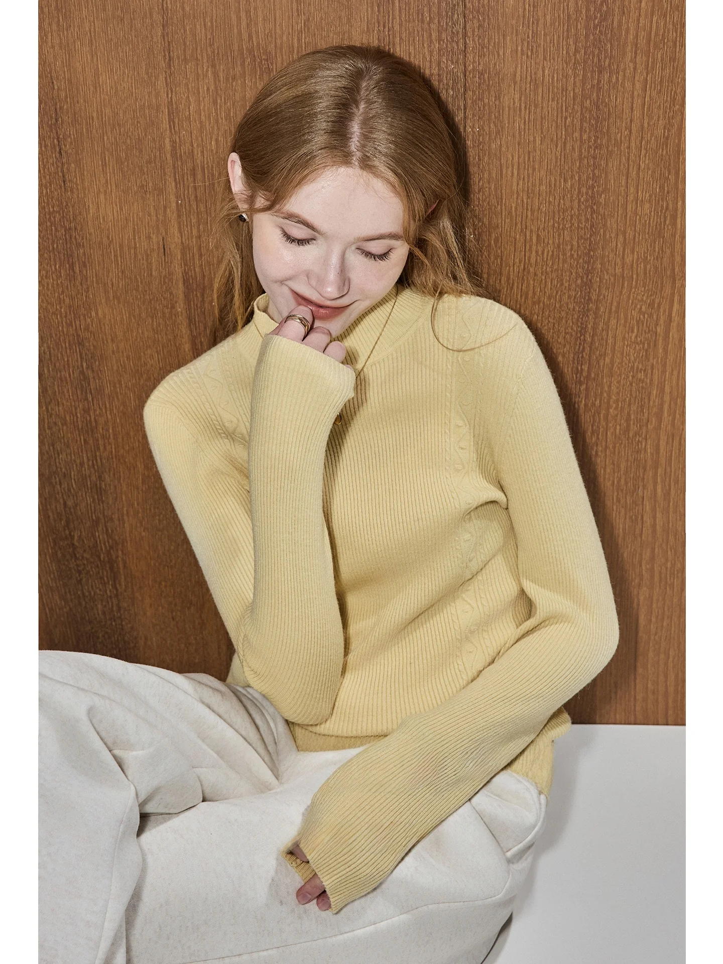 

Женский свитер KuNMaVi Slim Fit из мягкого трикотажа, модный белый, подчеркивающий фигуру, новинка зимы, удобная базовая одежда