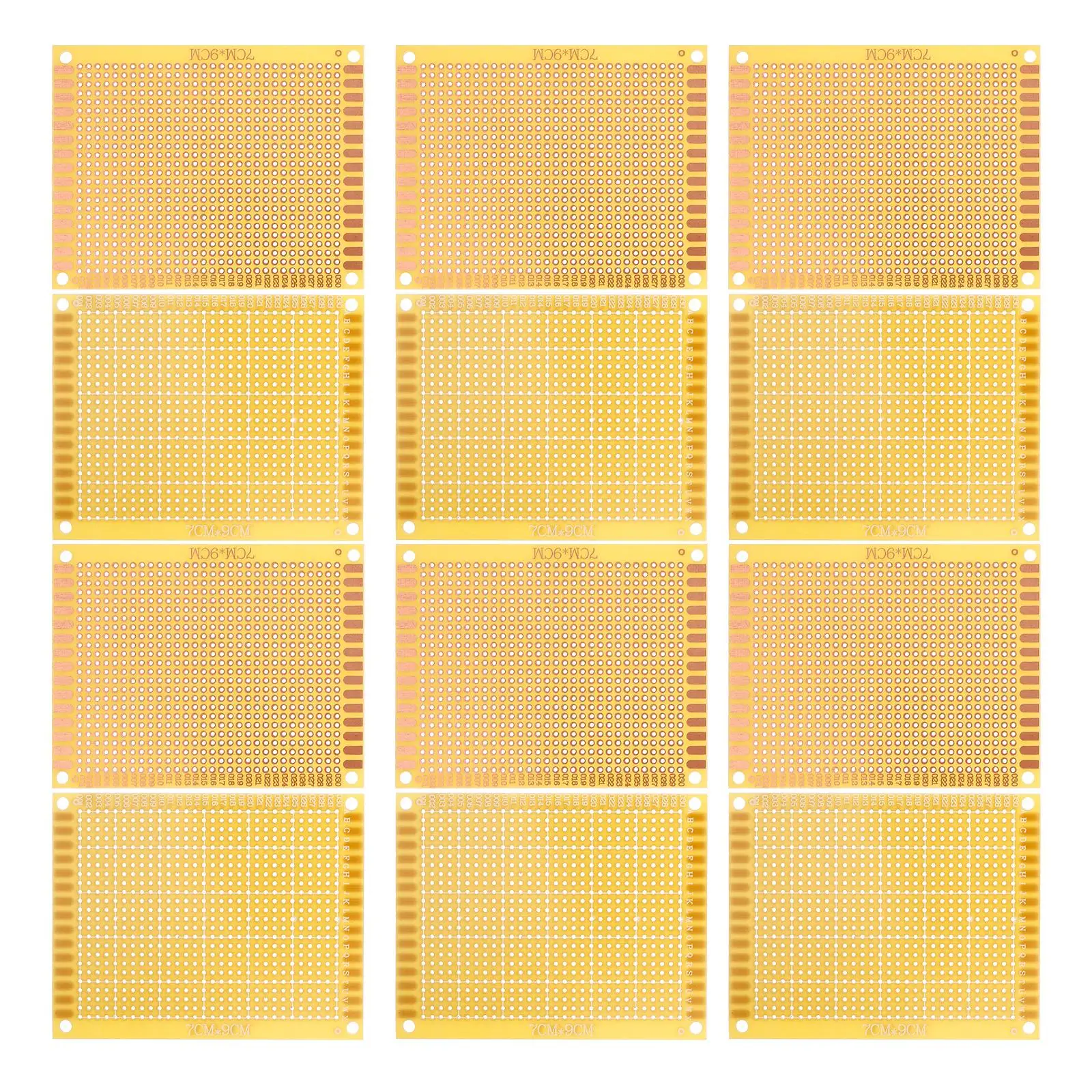 

Solder Circuit Board Experiment Plate Electronic Fiberglass Cloth Base Small Breadboard