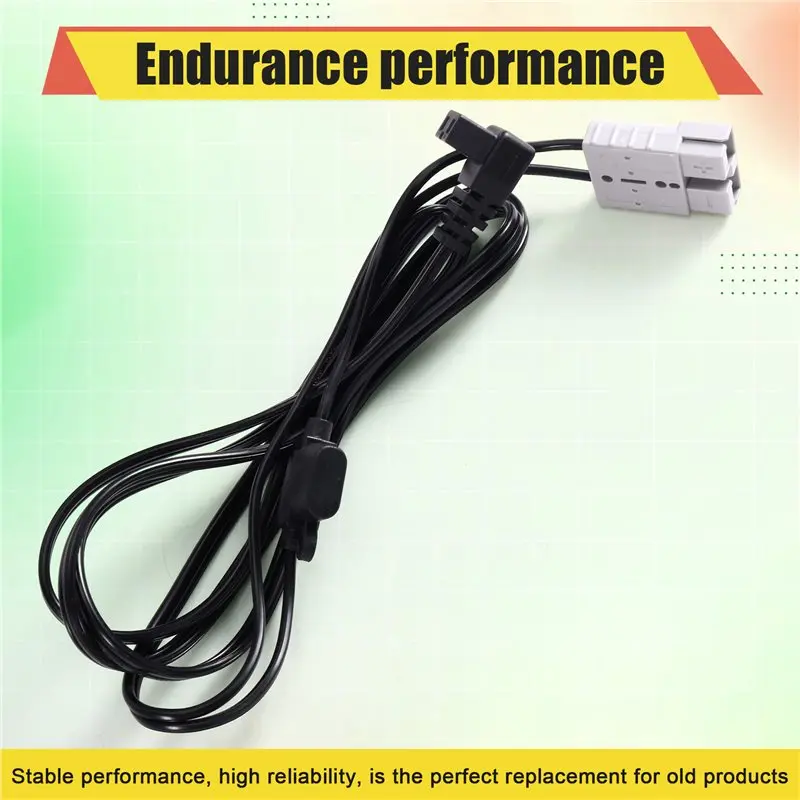 A97I-New Power Lead Extension Cord 50A 16AWG Wire With For Plug For Plug Power Line Set 2 Pin For Plug Refrigerator Charging