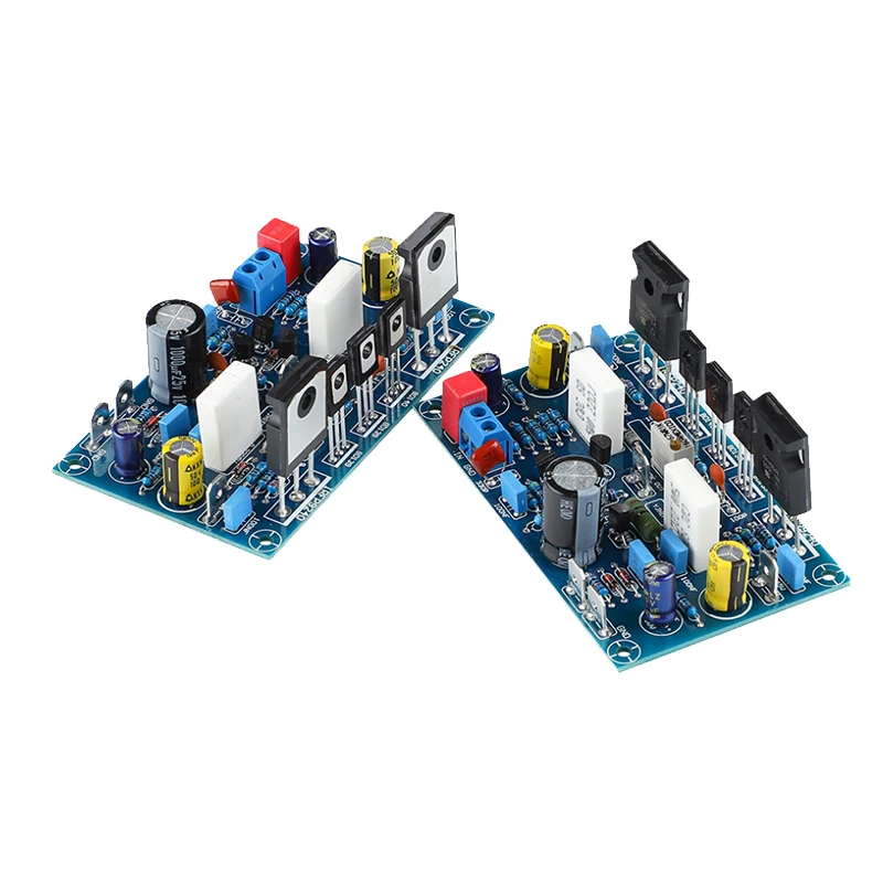 Hot 1Pair Power Amplifier Board 100Wx2 Amplificador IRF240 FET Class A Power Amplifier Audio Board Amp For Home Sound