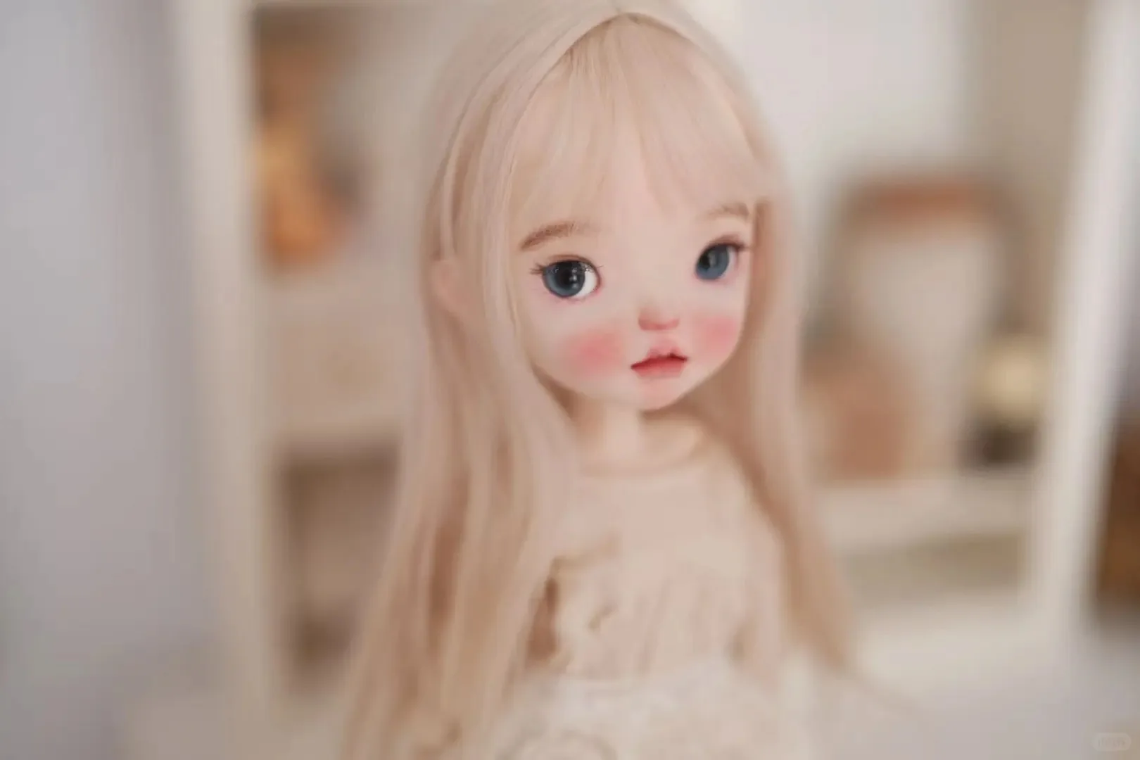 

New SD BJD Doll 1/6 Cute xiaokui bailu Out Girl 25cm Mischievous Girl Eyelid Resin Toy Birthday Gift Spot Makeup