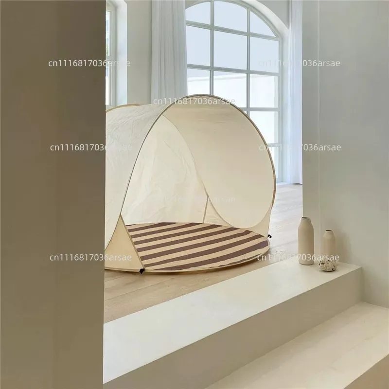 Camping One-Click Open Tent Large Space Sun-Proof Garden Courtyard Game Shed