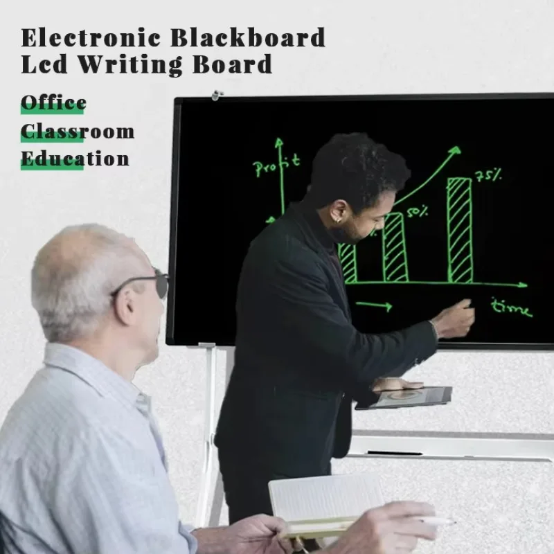 58 Inch Large LCD Digital Writing Blackboard for Office Teaching Home