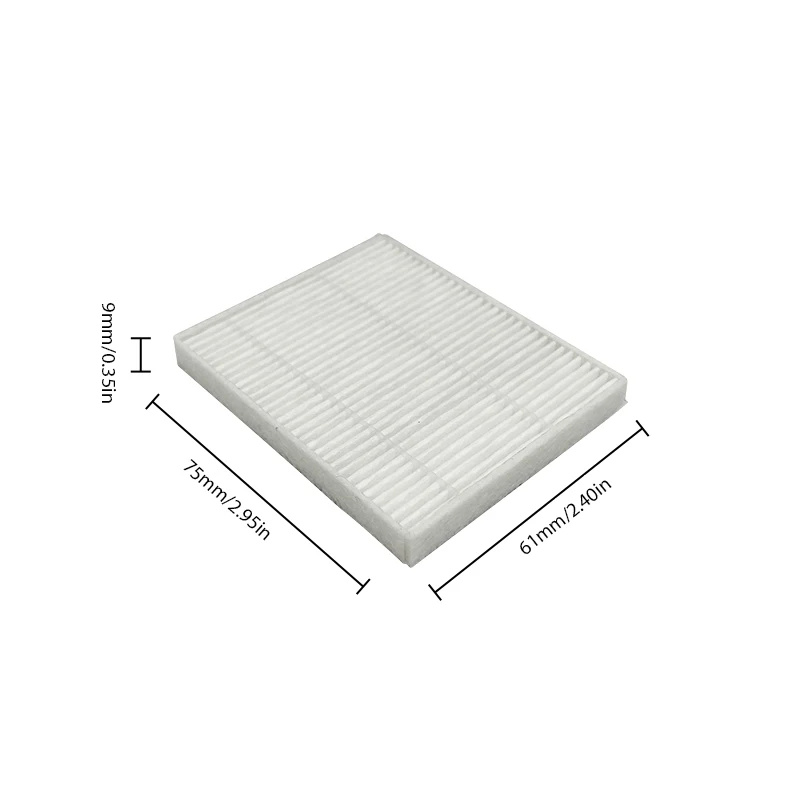 For Xiaomi S20 D106 E10 B112 E12 C103 3C(Enhanced Edition)3C Plus E10C Mova E10 Sweeping Vacuum Cleaner Parts Built-in Filter