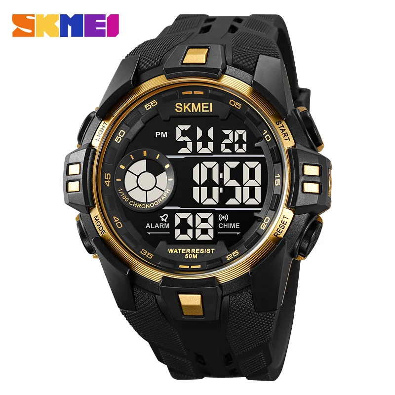 

SkmeiSports Watch Men's Multi-Functional Waterproof Alarm Clock Student Electronic Watch Household Luminous Electronic Watch Men