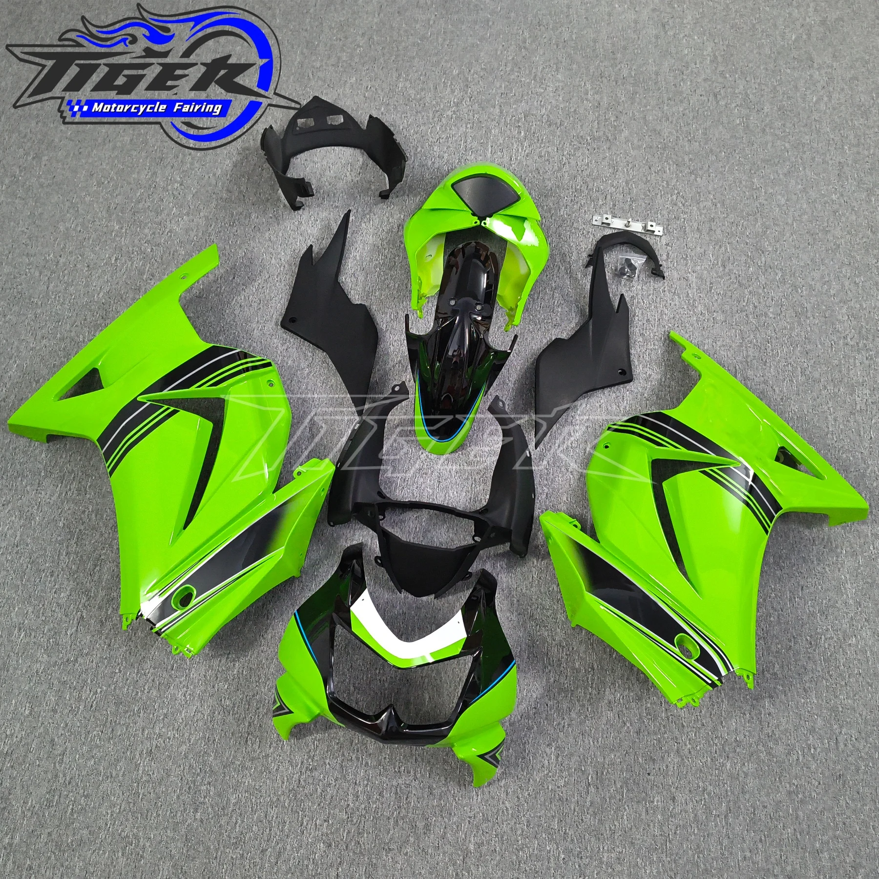 

For Kawasaki Ninja EX250 2008 2009 2010 2011 2012 motorcycle complete fairing ABS plastic high quality body decoration kit