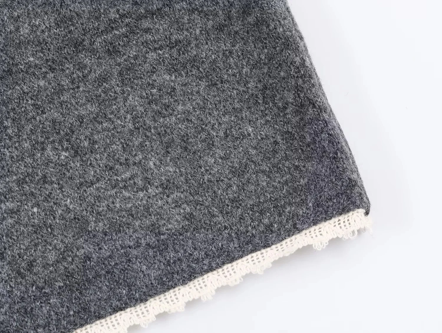 KONDALA 2026 겨울 봄 우아한 여성 스카프 칼라 여성 코트 패션 캐주얼 패치워크 레이스 신년 파티 여성 코트