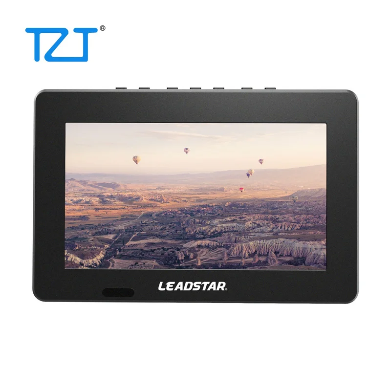 TZT LEADSTAR D7 7-Inch HD FM Portable Digital TV Portable Television ATSC DVB-T2 ISDB-T Car Small TV