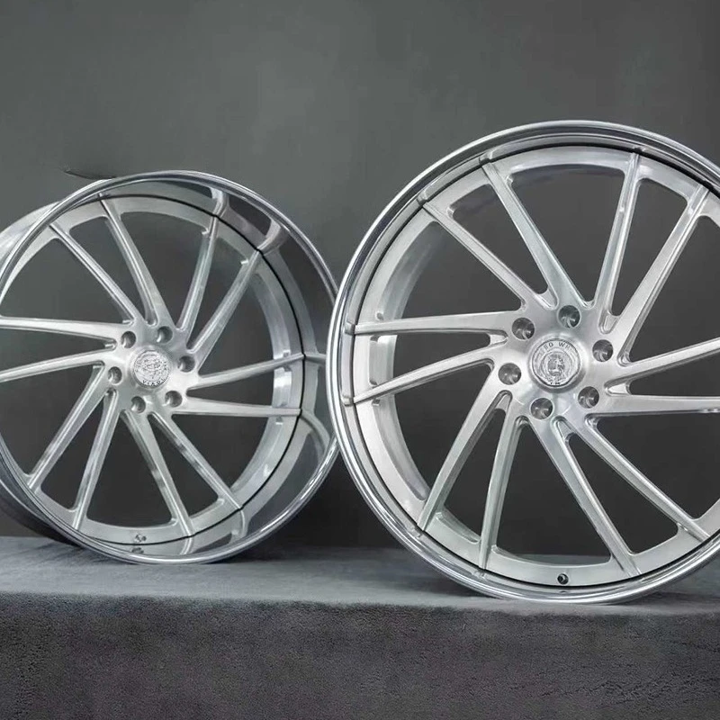 l Customized 2-pce Polish Chrome Deep Dish Lip 18 19 20 21 22 23 24 Inch Forged Truck Wheels Car Rims FFit for 1500 Chevy
