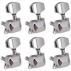 Semi-feed guitar string tuning pegs, machine heads for electric folk acoustic, 3l, 3r, 6 pcs 8 Main Sales Tarraxa Guitar - №6
