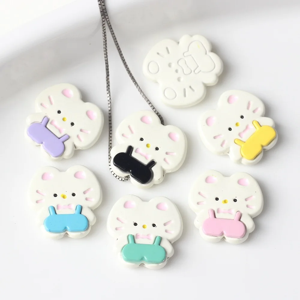 

Diy jewerly accessory 30pcs/lot color cat shape alloy Paint necklace/earring fashion charms pendants