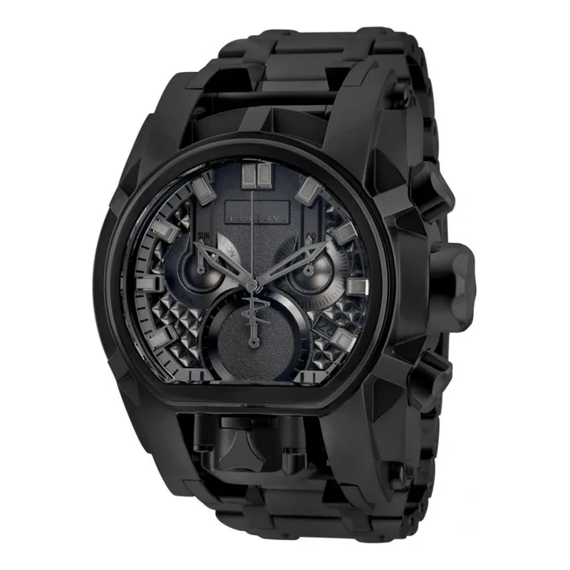 High quality Luxury Invincible Reserve Bolt Zeus Quartz Men's Watch Invictus Multifunctional Hombre steel glow-in-the-dark watch