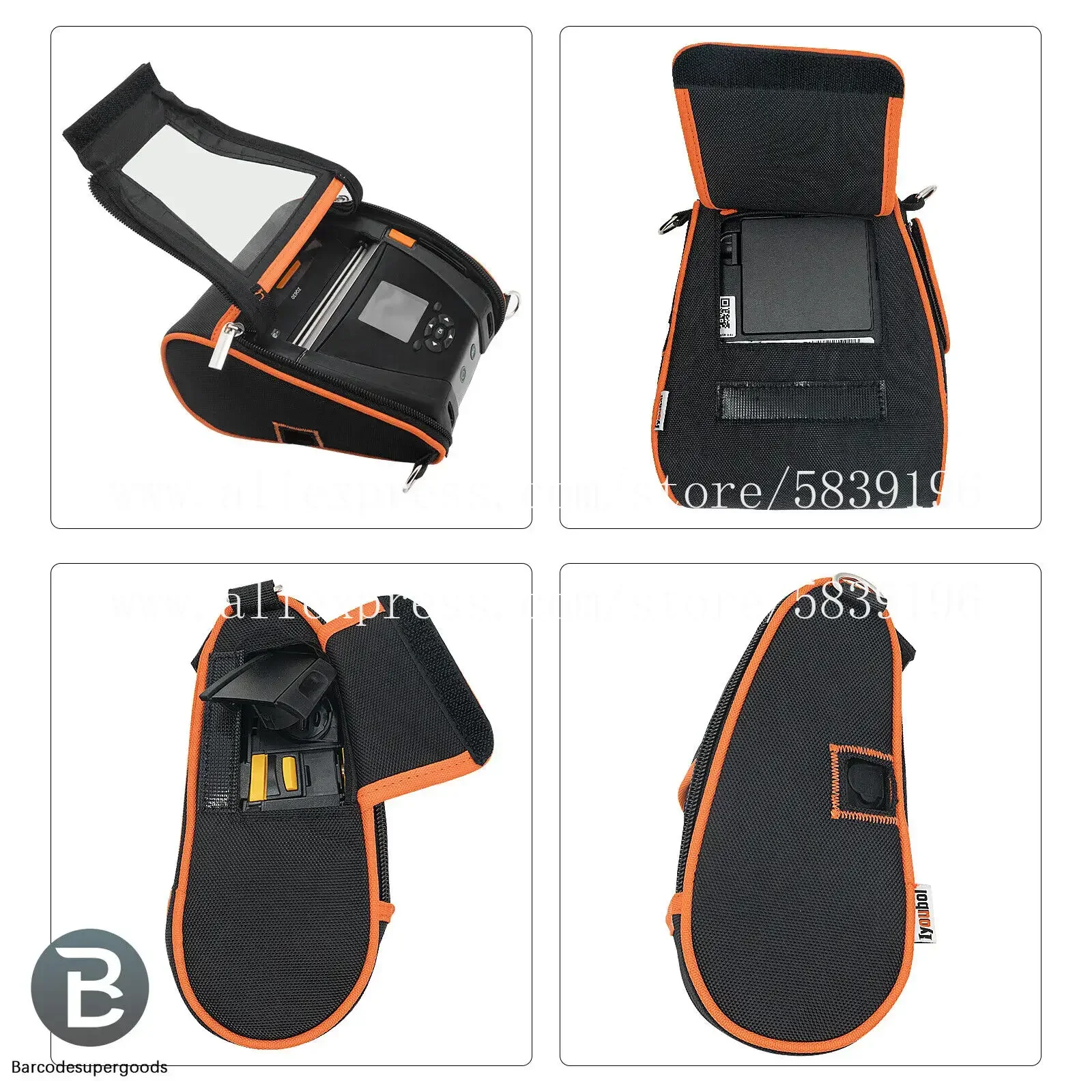 Printer Bag for ZQ630 QLN420 Printer, Shoulder Belt Holster for ZQ630 QLN420 Label Printer