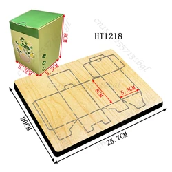 Box Cutting dies - New Die Cutting And Wooden Mold,HT1218 Suitable For Common Die Cutting Machines On The Market.