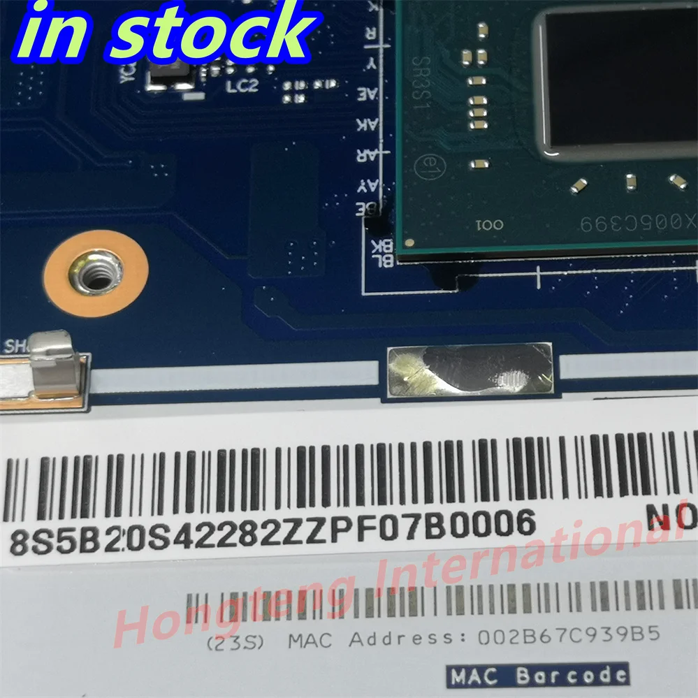 For Lenovo IdeaPad S145-15IGM Laptop Motherboard NM-C111 FRU 5B20S42282 with CPU N4000 100% Works Perfectly