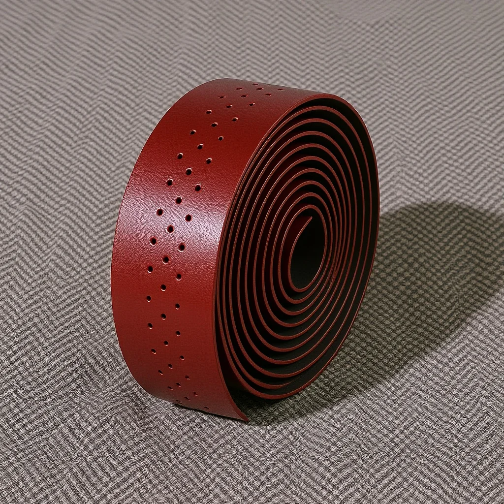 

1 Set Pu Shock-Absorbent Handlebar Tape Brown Lightweight Vibration Reduction Grip For Road Mountain Bike Cycling Rain