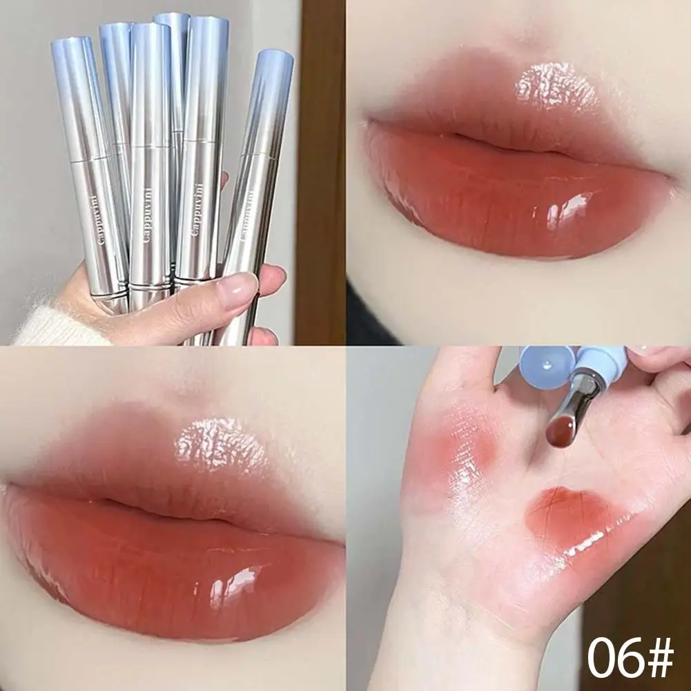 카푸비니 미러 글로스 에센스 립글로스 글래스 립 립스틱 글레이즈 화이트 누드 파티 학생용 글로스 내셔널 O7J3