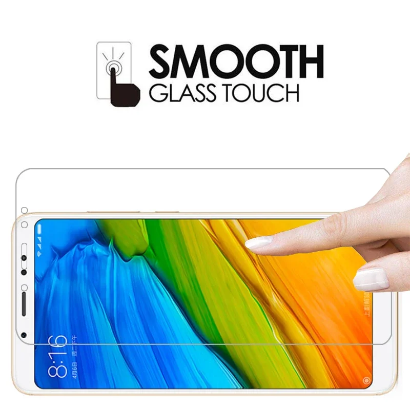 واقي شاشة من الزجاج المقسى لهاتف شاومي ريدمي نوت 5 على نوت 5 وليس 5 فيلم شاومي شيامي شاومي ريمي كوكومي