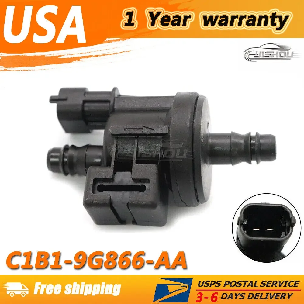 

New Purifying Exhaust Steam Solenoid Valve Fuel Evaporation Purge Valve C1B1-9G866-AA Fit For Ford Fiesta Focus Jaguar