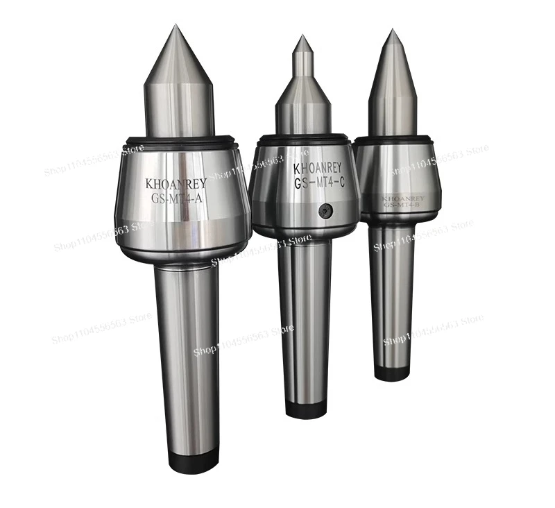 MT4 No. 5 high-precision high-speed rotary top imported alloy shockproof heavy-duty precision lathe tailstock movable thimble