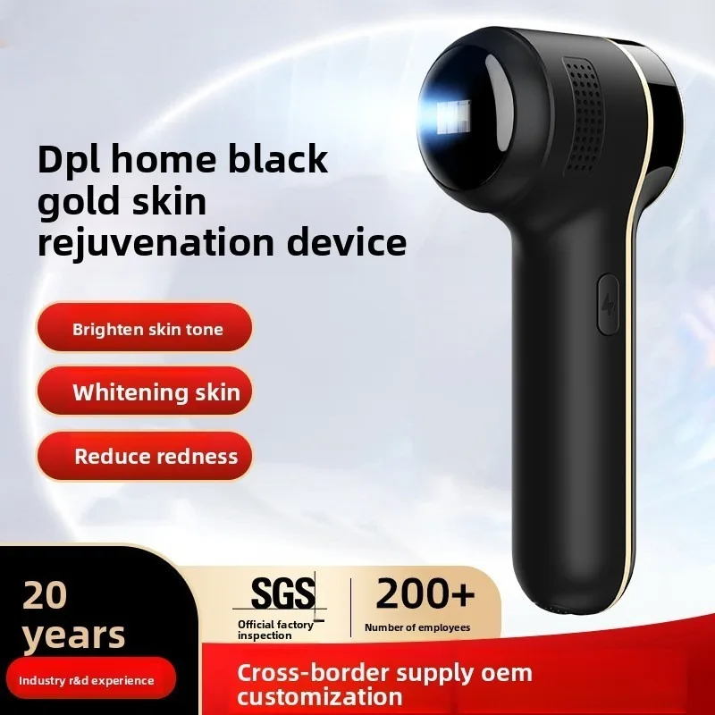 

DPL черное золото фотонное косметическое устройство портативное омоложение кожи лица осветление отбеливание против покраснений уход за лицом домашнее использование