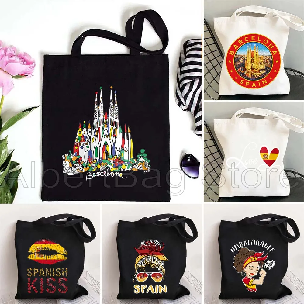 espanha-espanhol-pais-nacional-bandeira-mapa-barcelona-presentes-mulheres-lona-bolsa-de-ombro-harajuku-shopper-bolsa-de-algodao-reutilizavel