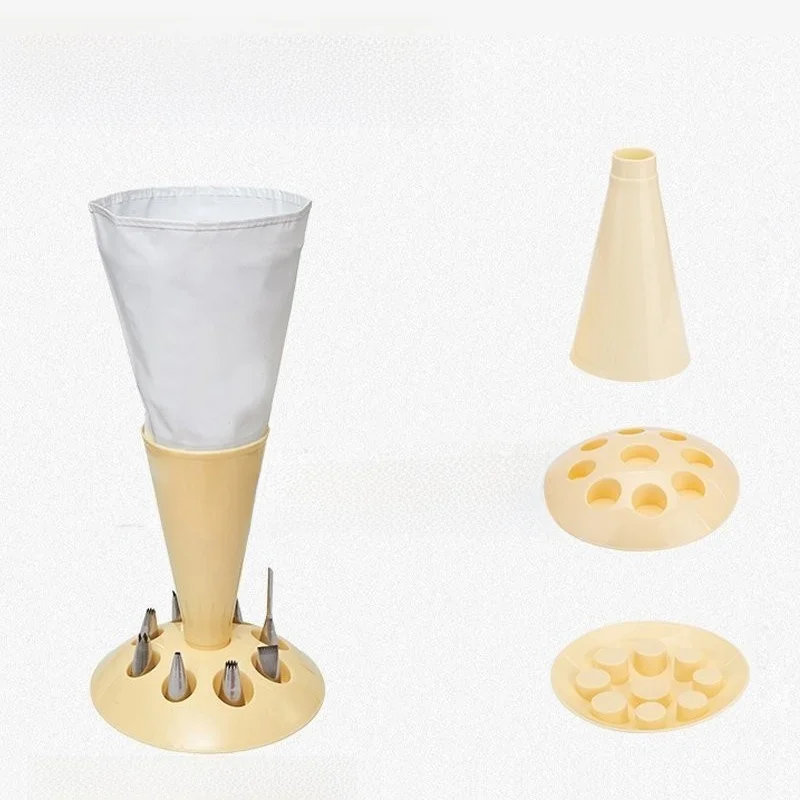 Soporte para Bolsas de Repostería Silikomart, Organizador de Boquillas para Decoración de Pasteles, Accesorios de Cocina