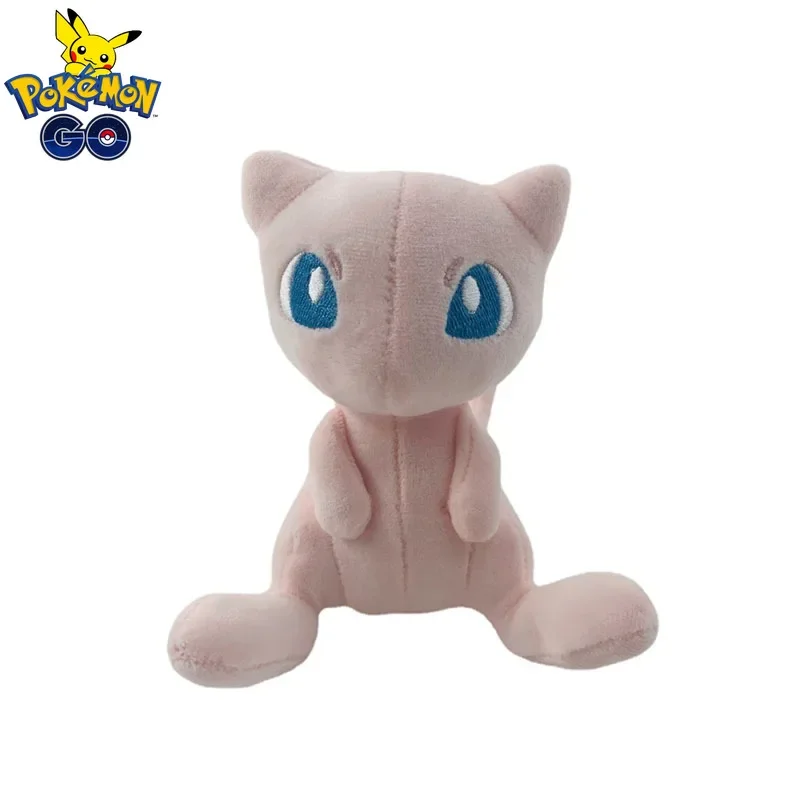 Mew Plush Anime Pokemon Plush Toys Cartoon Collection Mew Initial Version Plush Doll Kawaii Kids Christmas Gift 13cm