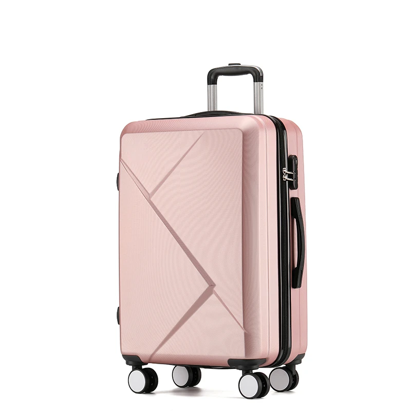 Best selling Factory Trolley Hard Case abs luggage suitcases  with wheels and password lock travel bag luggage for outdoor