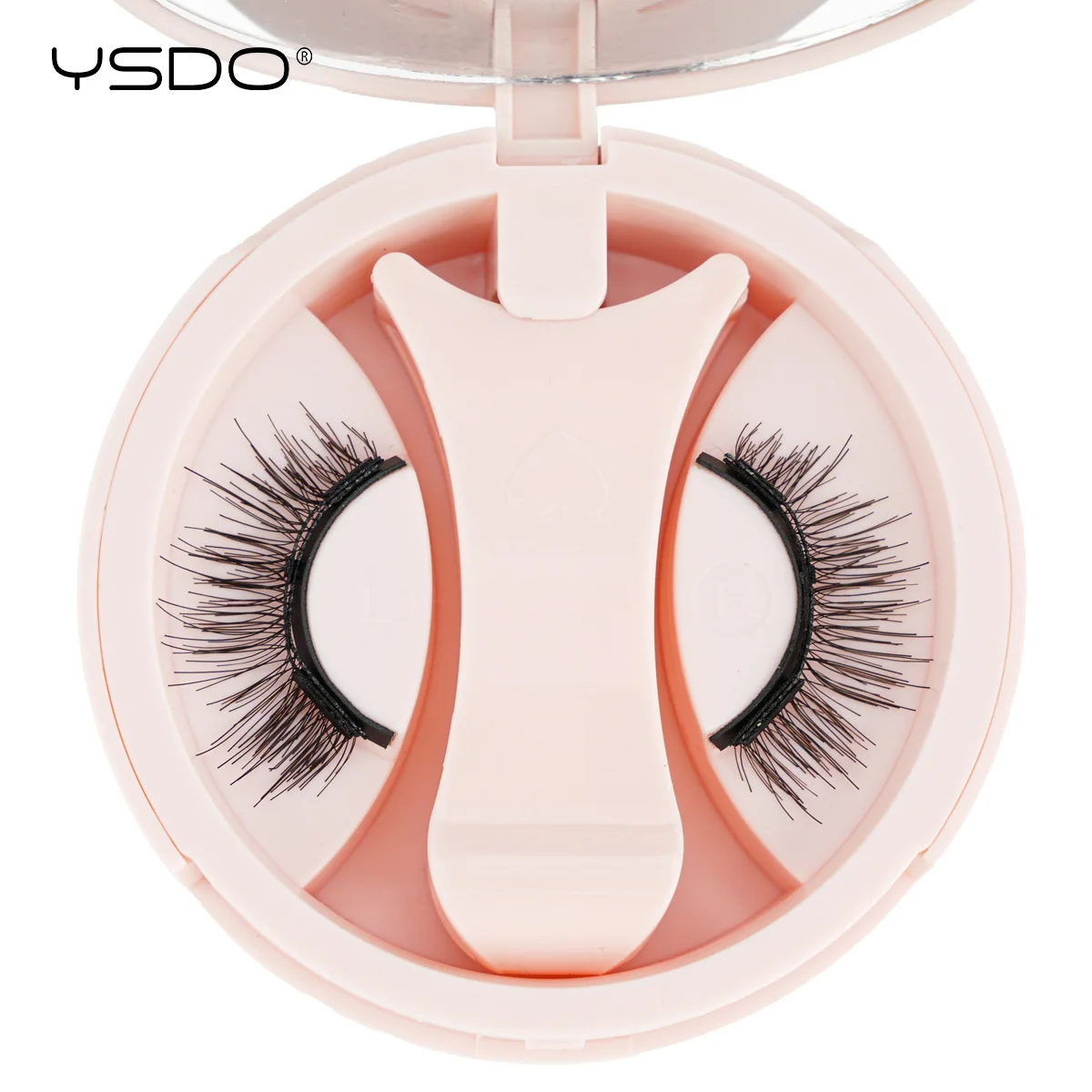 YSDO Magnetische Wimpern 1 Paar Natürliche Magnetische Nerz-Kunstwimpern Wiederverwendbare Flauschige Dicke 3D Falsche Wimpern mit Applikator Klebefrei – Detail 27