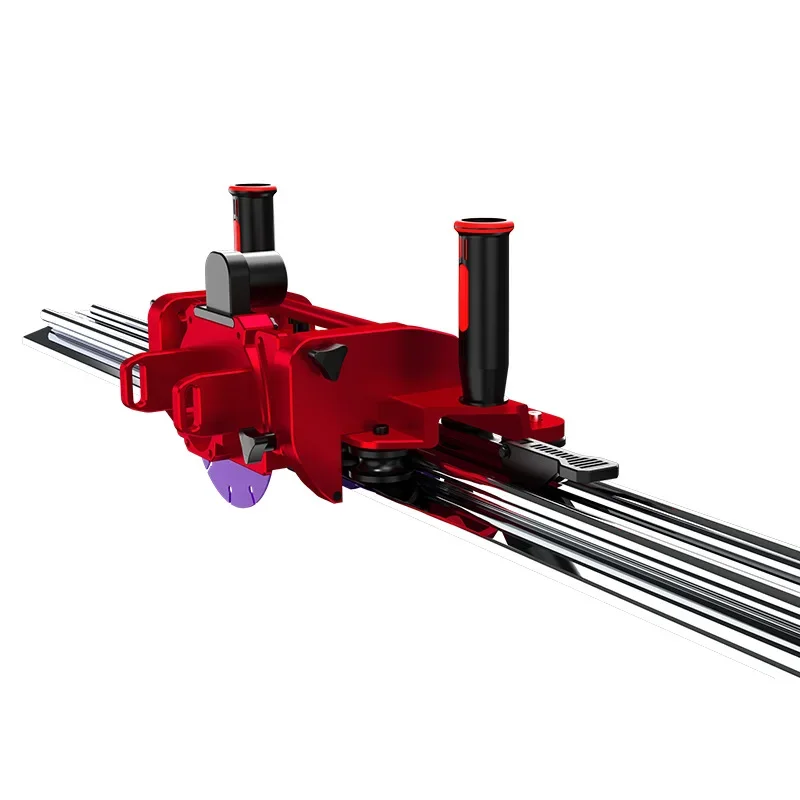 Track chamfer cutting machine Tile slate straight cutting Chamfer 45 degrees Begonia angle Dry cutting Water