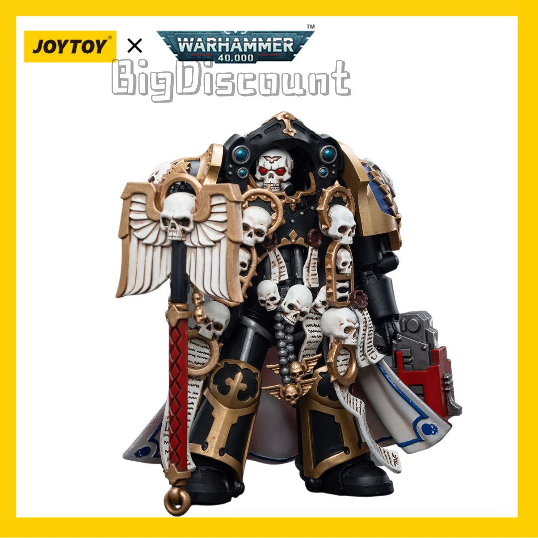 JOYTOY-figura DE ACCIÓN DE 40K, modelo militar de colección de Anime de Terminator, caplain, Brother, Vanius, 1/18, en STOCK, Envío Gratis