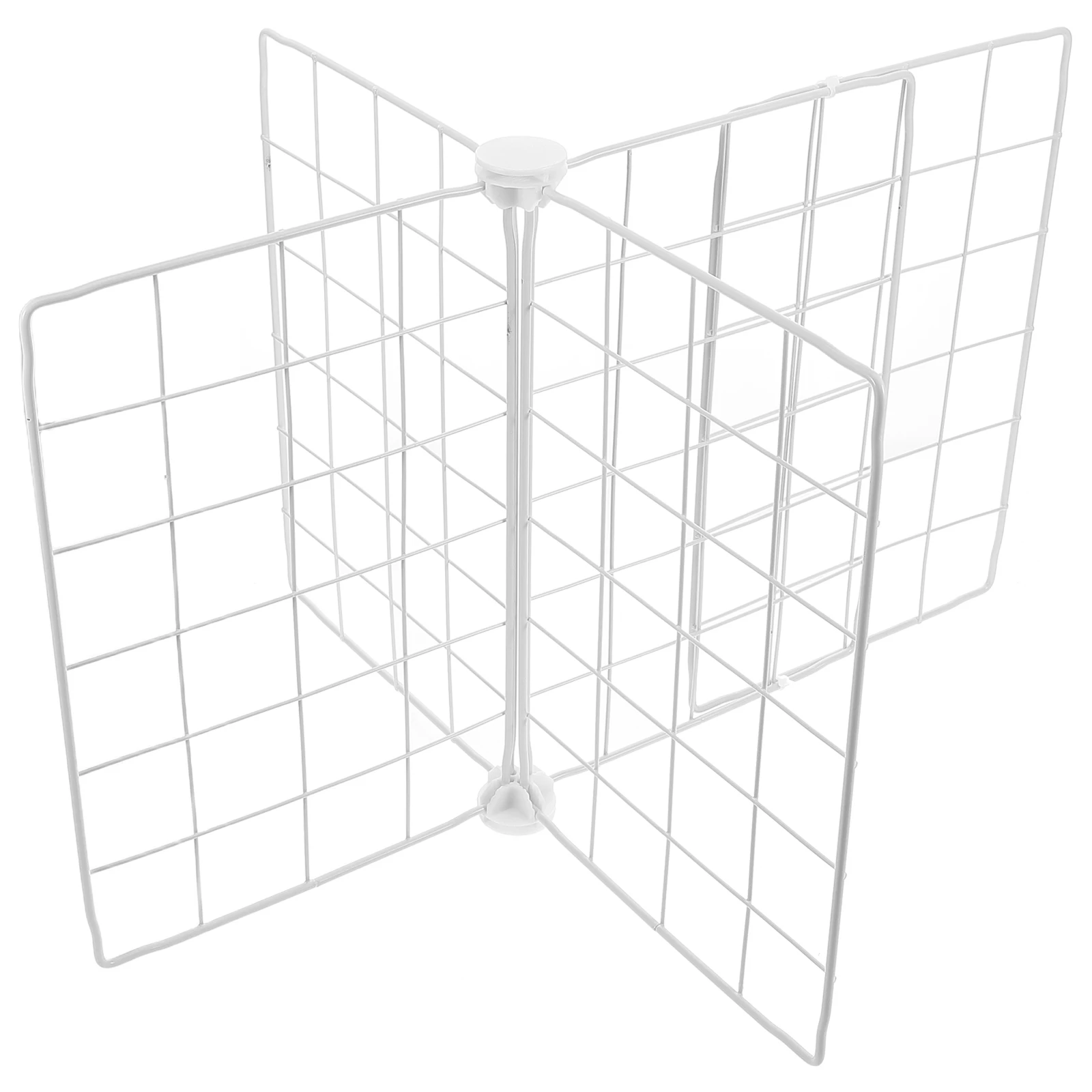 

Freezer Layered Storage Basket Partition Dividers Organizer Refrigerator Accessory Iron Fridge Separator Grid Deep Rack