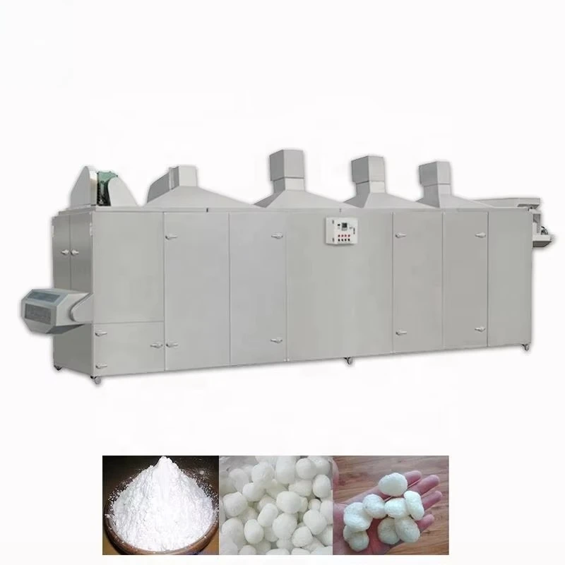 Twin-screw extruder for large-capacity modified starch production line, used for processing raw materials of cassava