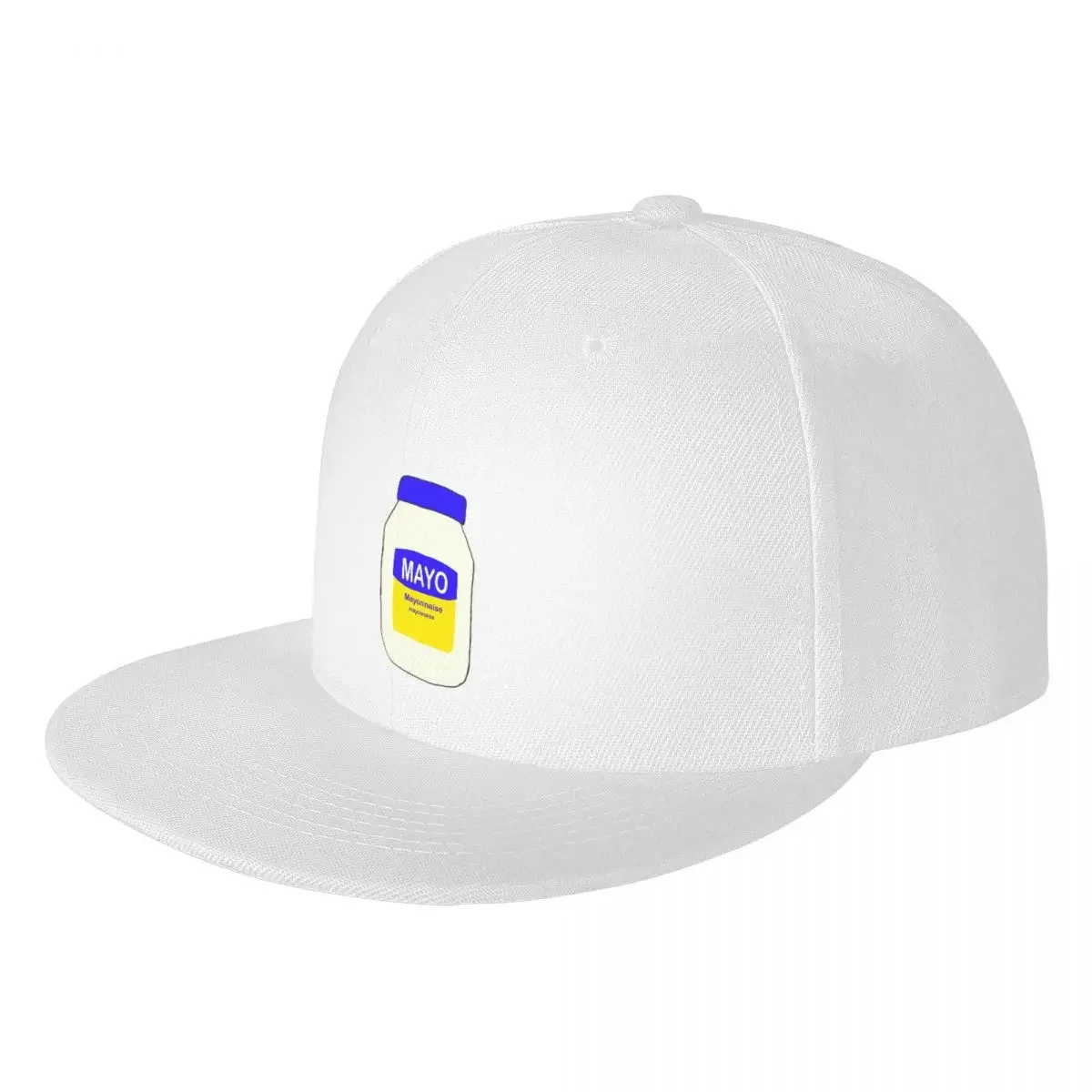 

Модные повседневные бейсболки Mayonnaise Cap, регулируемые кепки в стиле хип-хоп, летние унисекс-бейсболки