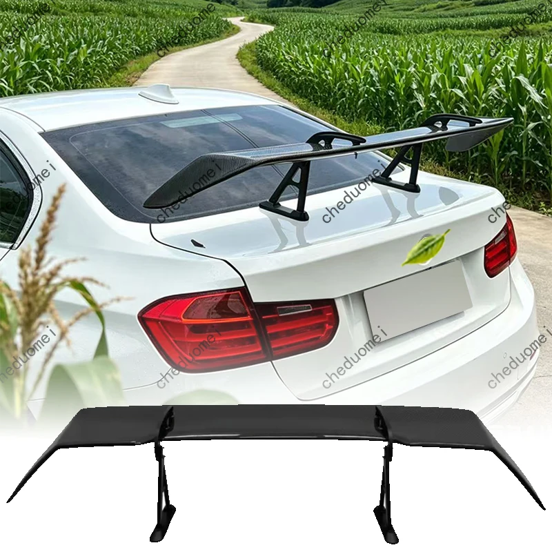 Suitable for BMW 3 Series E46 E36 E30 F30 F35 M3 STI model 100% all carbon fiber rear spoiler tail modification accessories