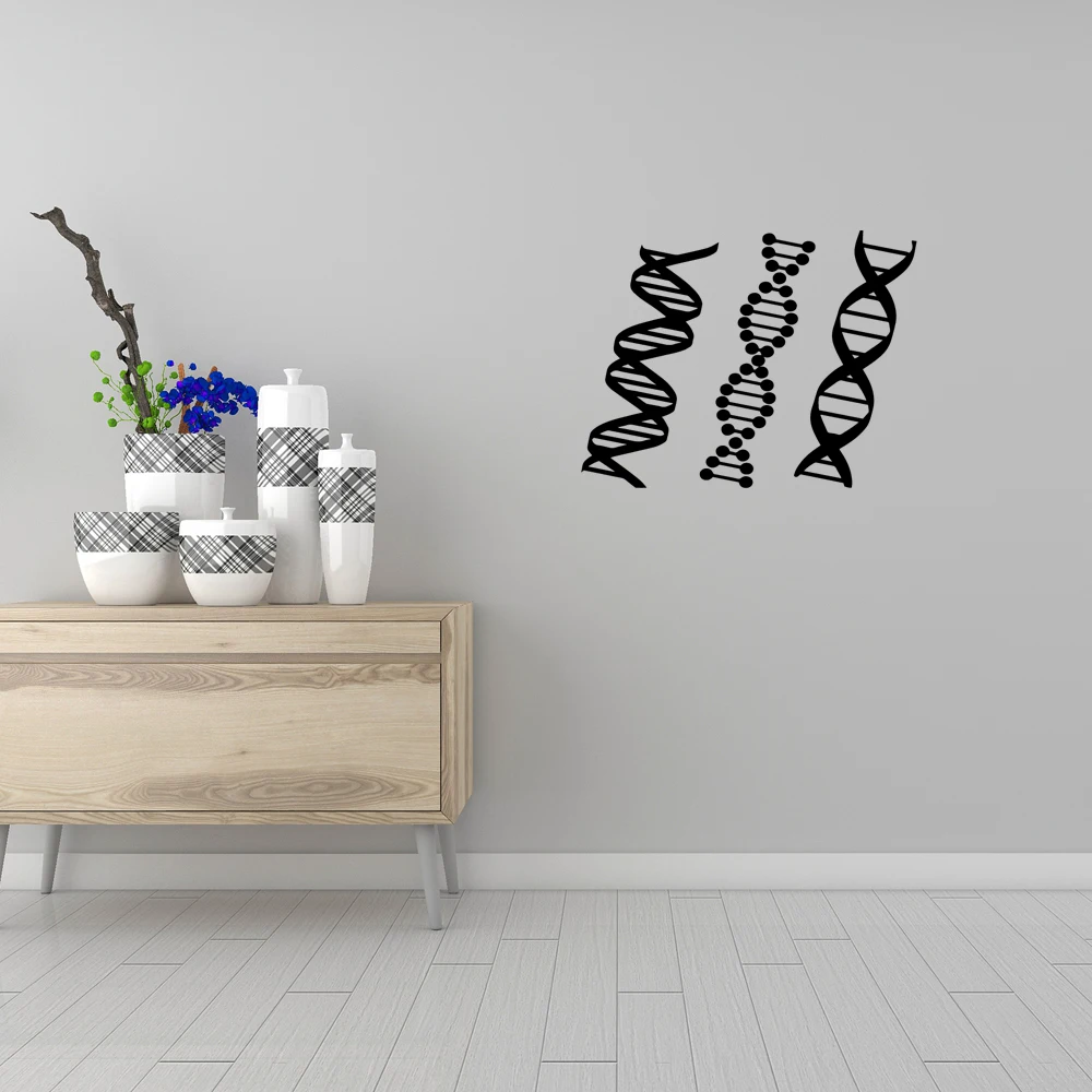 1 pc hot sale Multiple styles DNA mode Wall Stickers Self Adhesive Art Wallpaper For Baby Kids Rooms Decor Vinyl Decals