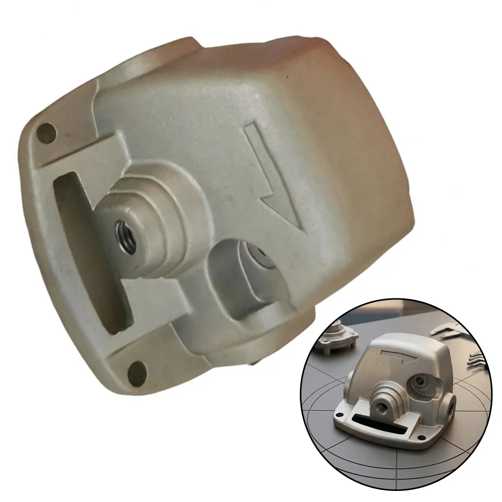 Silver Metal Gear Box Head Housing 317797-7 For MT955 MT957 MT958 Angle Grinder Replacement Part Accessory