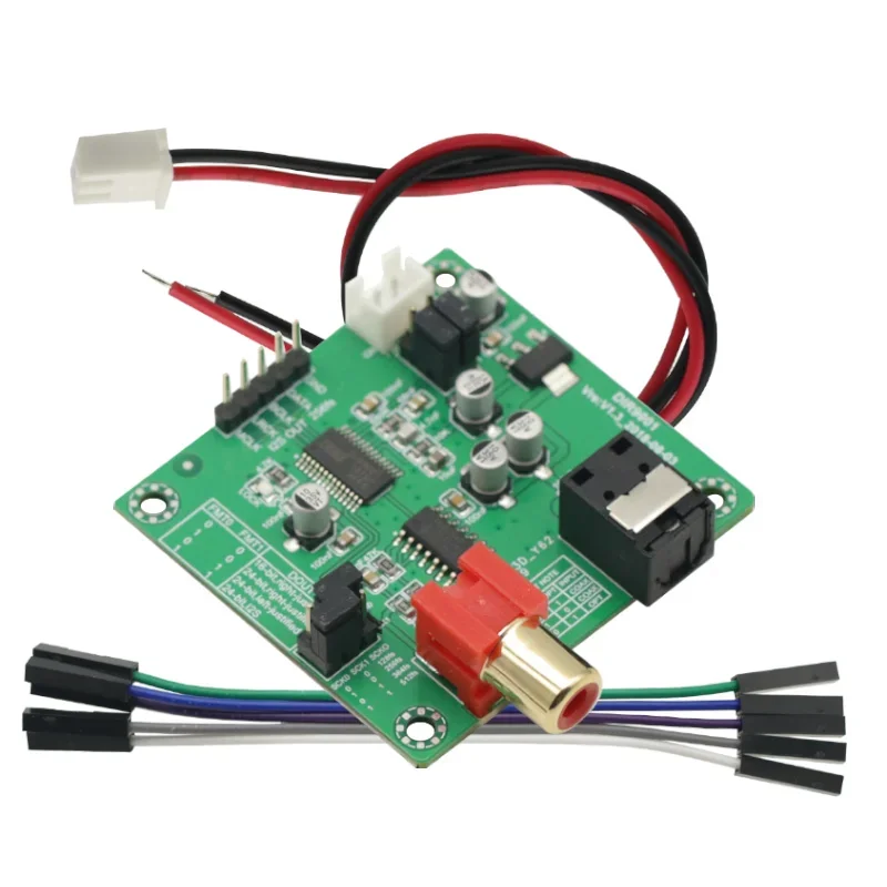 for DIR9001 module Fiber coaxial Coaxial Receiver SPDIF to I2S output 24bit 96khz Dedicated for DAC NEW