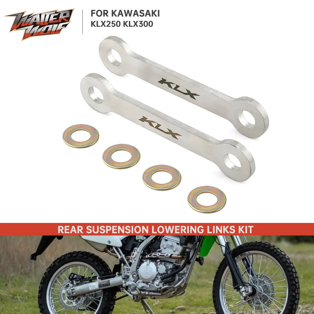 

Комплект для занижения задней подвески мотоцикла 2025 KLX300 для Kawasaki KLX250, KLX250R, KLX300R, KLX300SM, D-Tracker 250