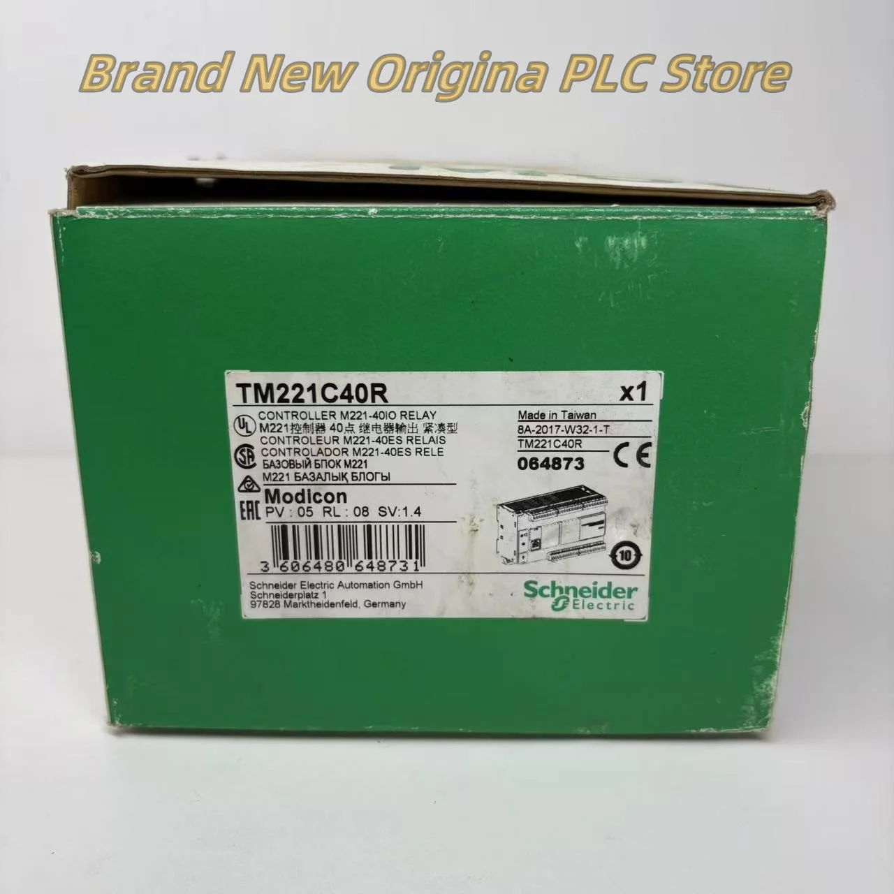 Novo controlador programável TM221C40R