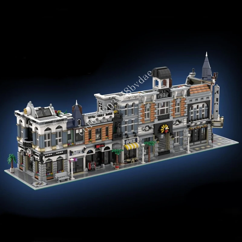 10259PCS Assembly Square Alternative Builds MOC Creative street view Model Building Blocks Architecture DIY Assembly Model Toys
