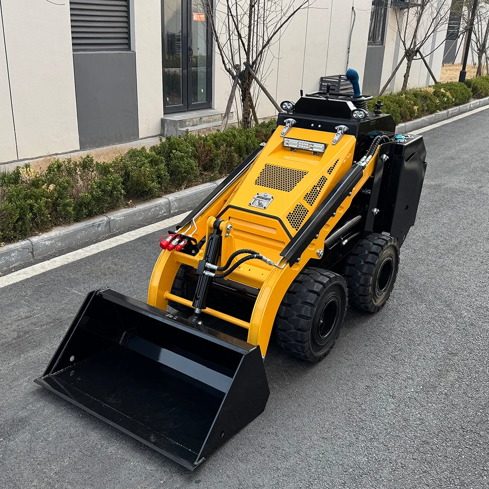 لودر صغير رباعي الدفع يعمل بال - مراجعة Wheel Loader وسعره