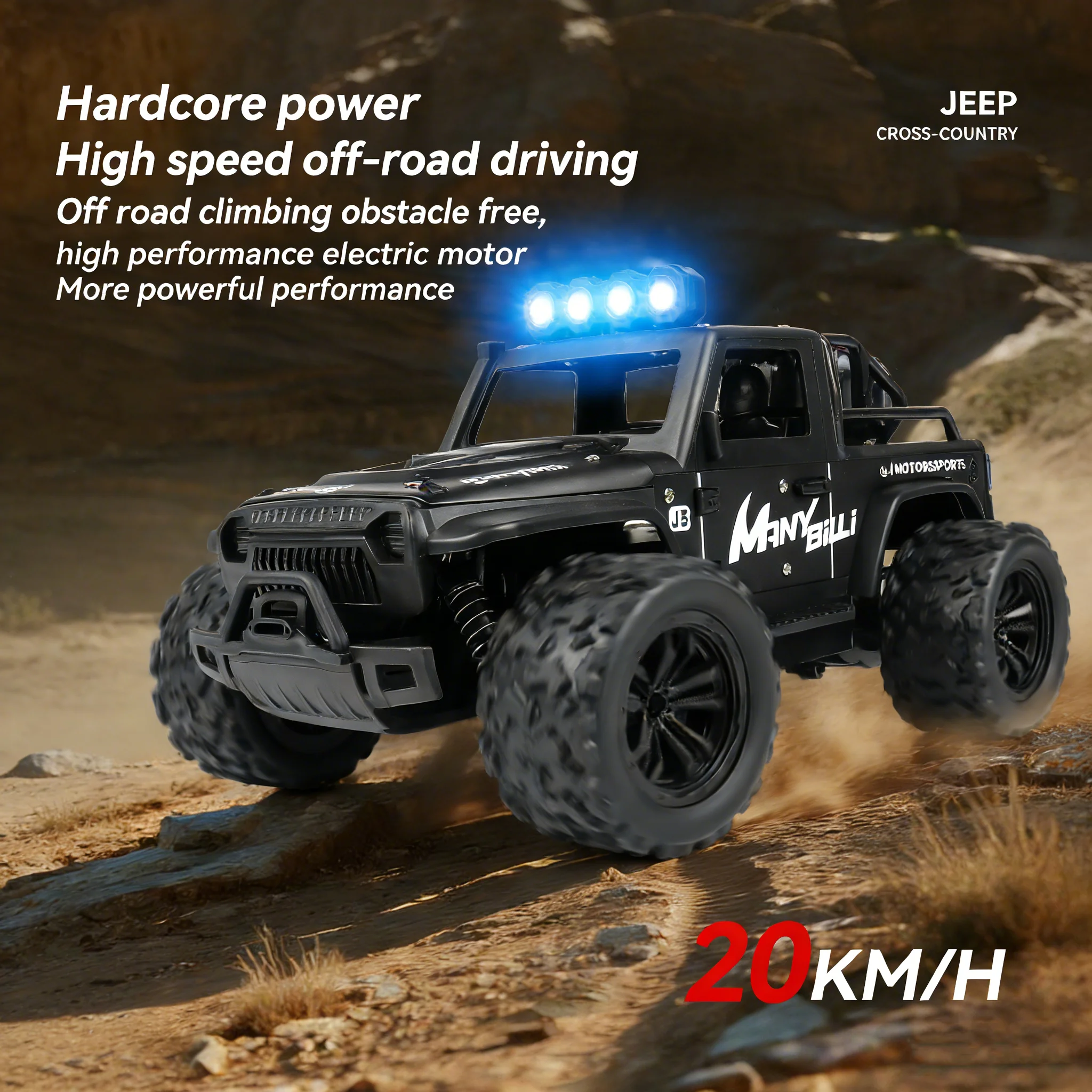 New Alloy JEEP Racing 1:16 Sca - đánh giá và giá Kids Outdoor Jeep
